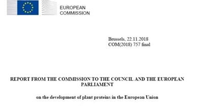 The development of plant proteins in the European Union