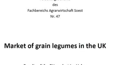 Market analysis of grain legumes in the UK