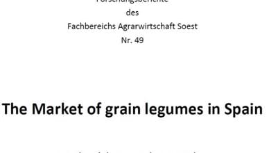 The Market of Grain Legumes in Spain