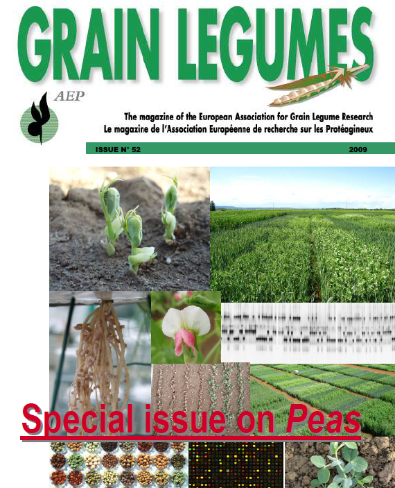 ILS Report of European Association of Grain Legume Research, issue 52, 2009