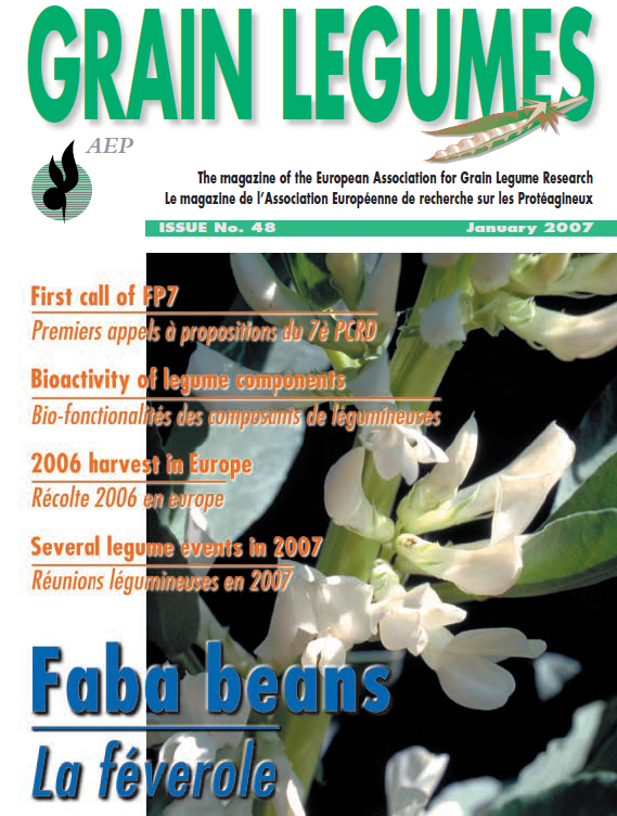 ILS: European Association of Grain Legume Research: Issue 48: 2007