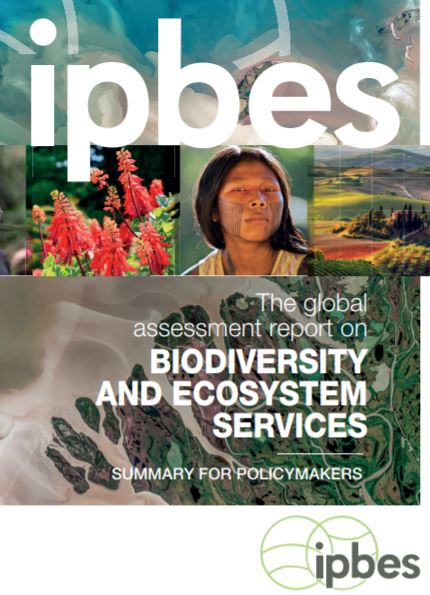 IPBES report :The global assessment report on BIODIVERSITY AND ECOSYSTEM SERVICES for policy makers