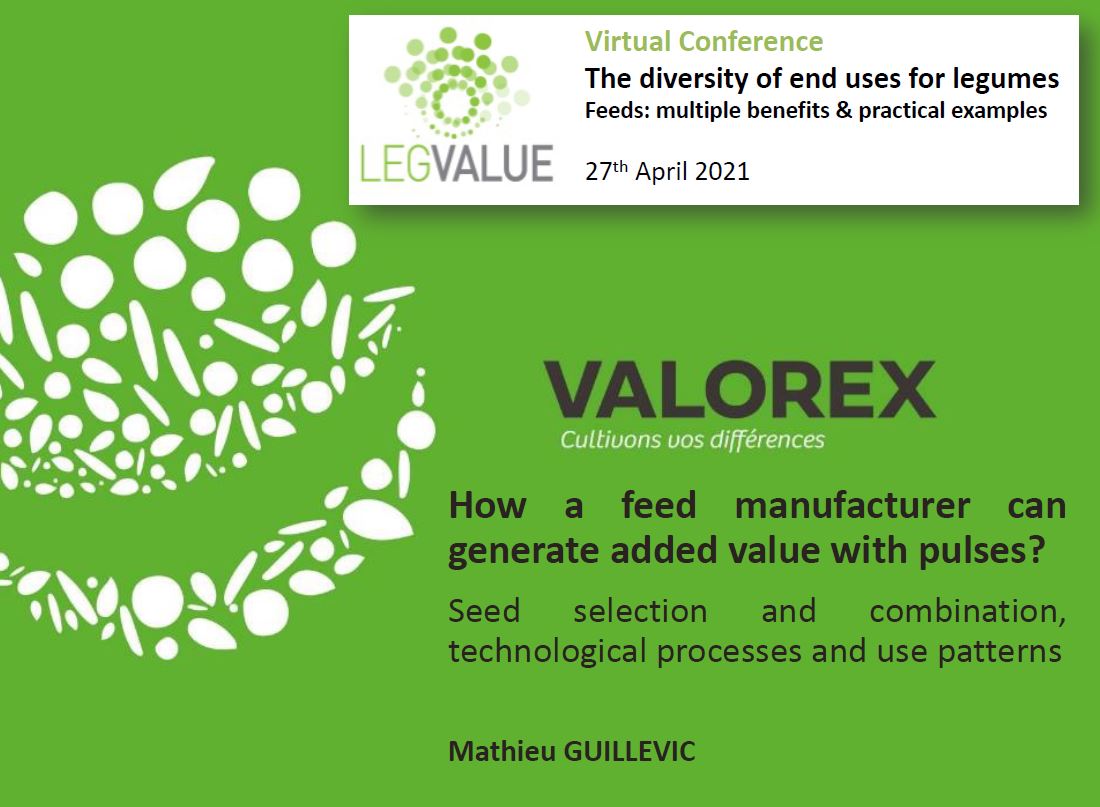 How a feed manufacturer can generate added value with pulses