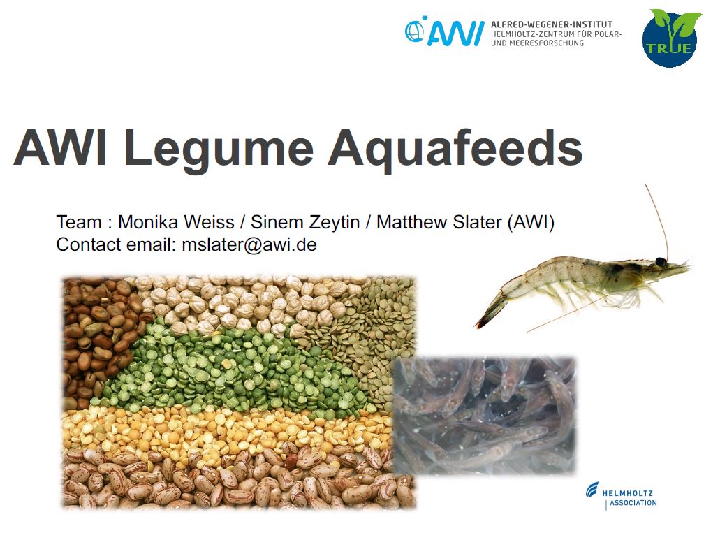 Legume Aquafeeds