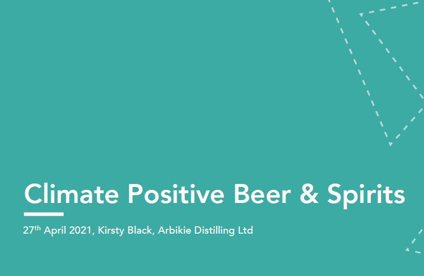 Climate positive spirits