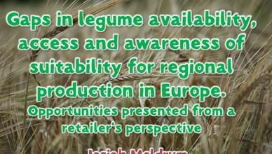 Gaps in legume availability, access and awareness