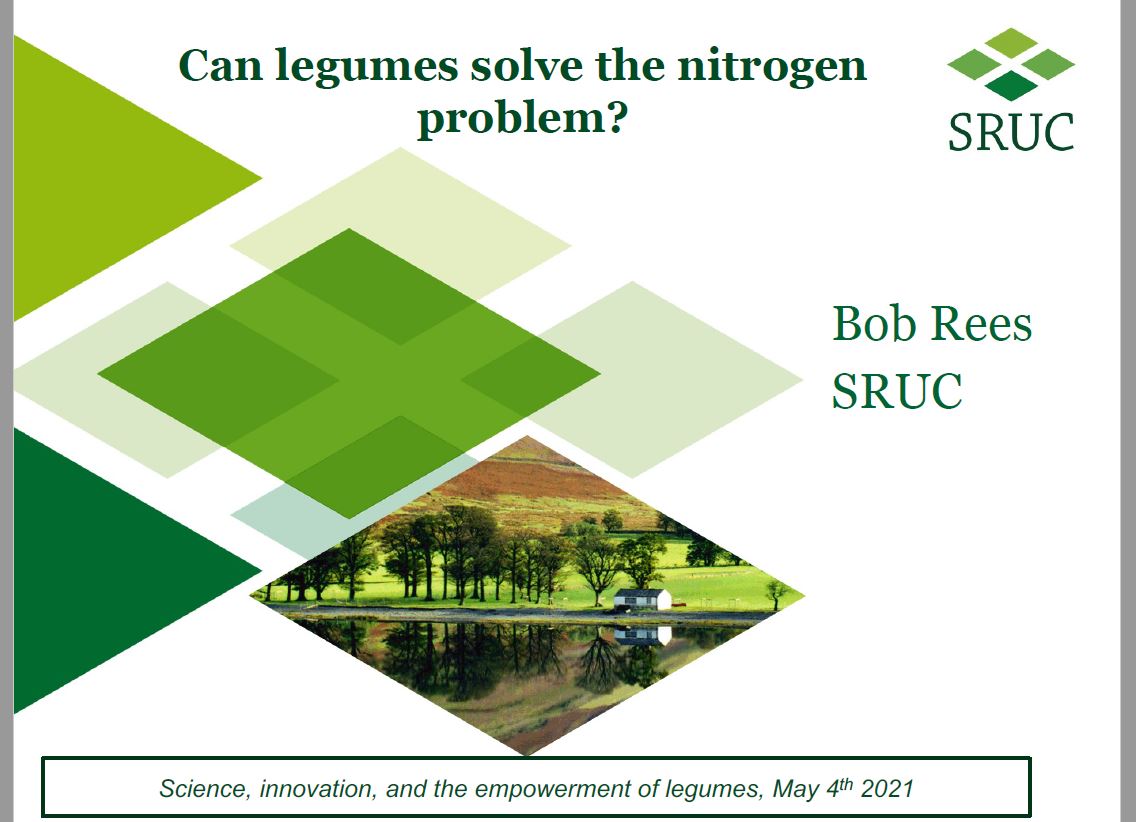Can legumes solve the nitrogen problem?