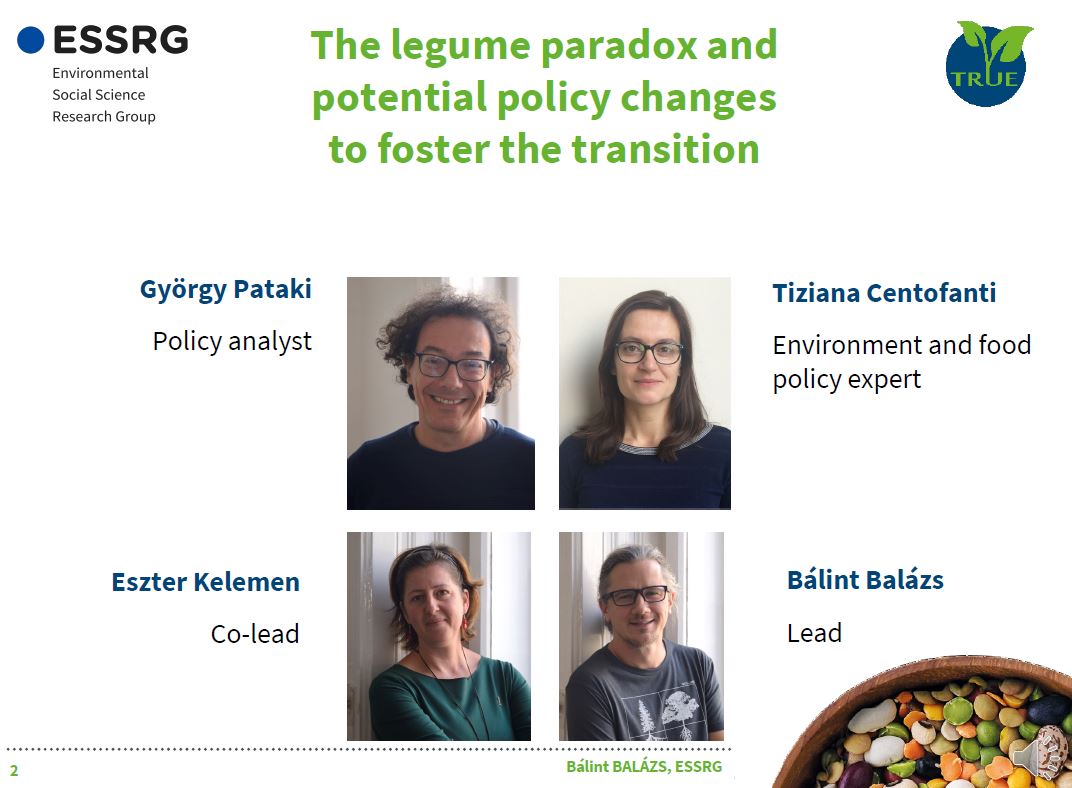 The legume paradox