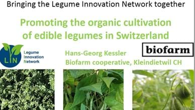 Promoting the organic cultivation of edible legumes in Switzerland