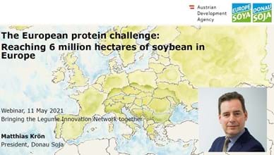 The European protein challenge: Reaching 6 million hectares of soybean in Europe
