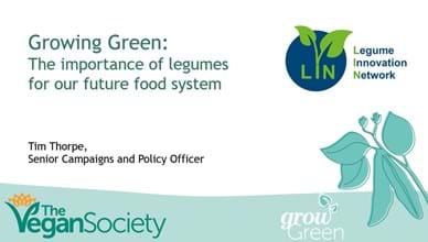 Growing Green: The importance of legumes for our future food system