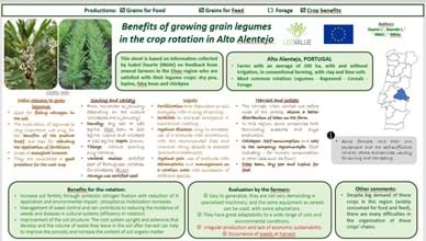 Describing legume success stories in the EU: part 2